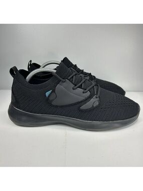 Vessi Everyday Move Waterproof Shoes Mens Size 10 Black Knit Comfortable Sneaker